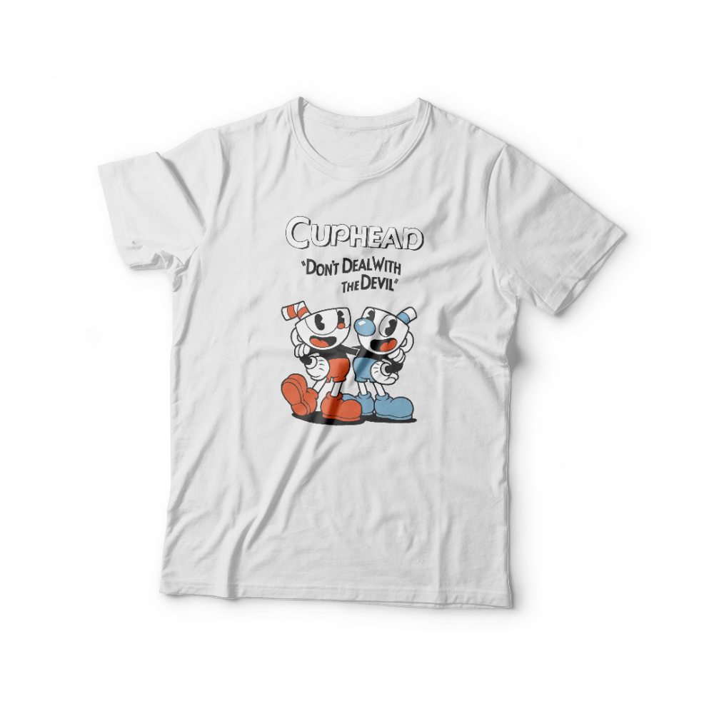 Remera Cuphead: Cup & Mug – 1