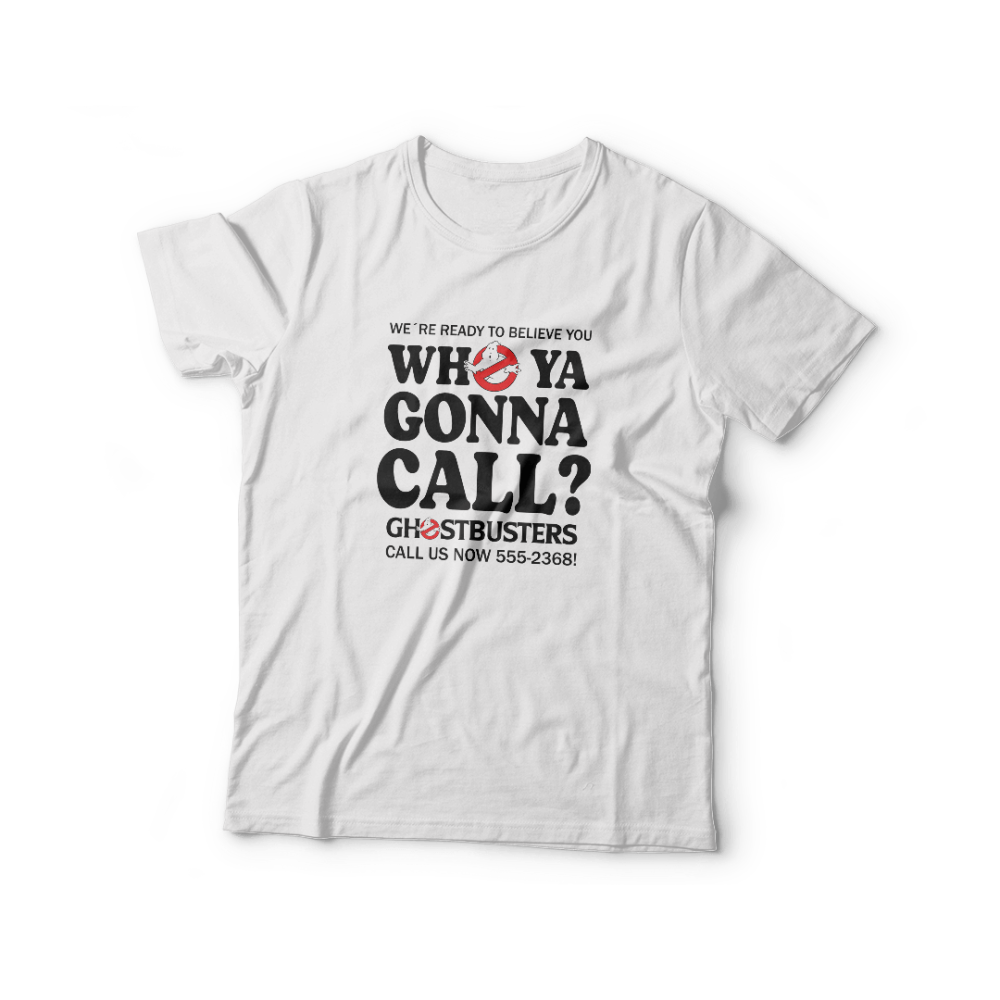 Remera Ghostbusters: Who ya Gonna Call? – 1