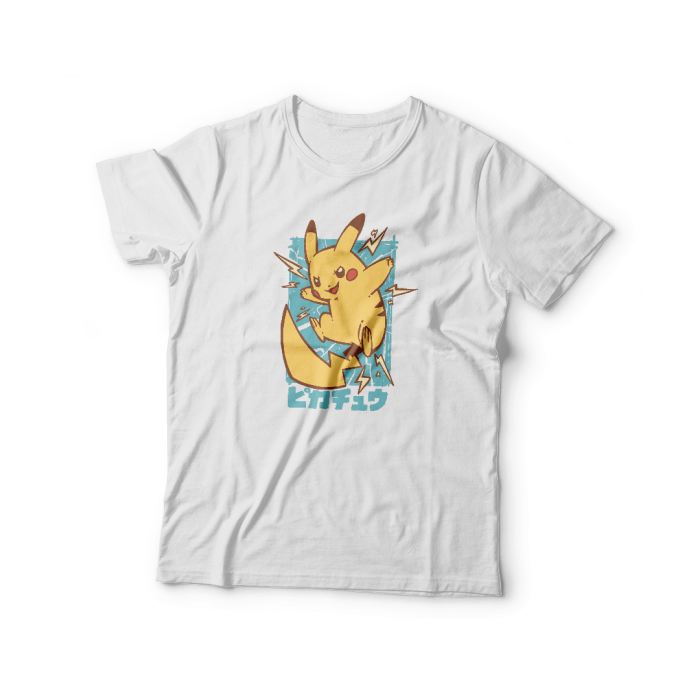 Remera Pokémon: Pikachu - Imagen 1