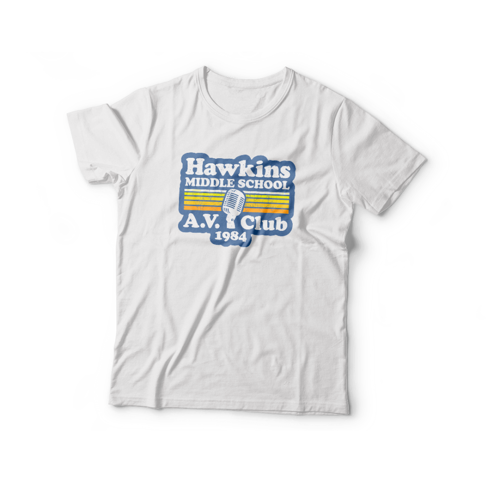 Remera Stranger Things: Hawkins Middle School – 1