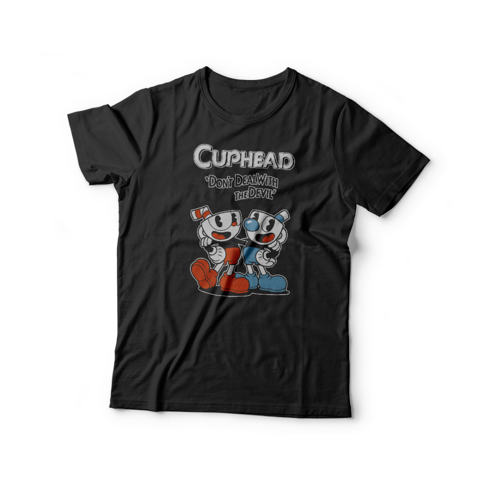 Remera Cuphead: Cup & Mug – 2