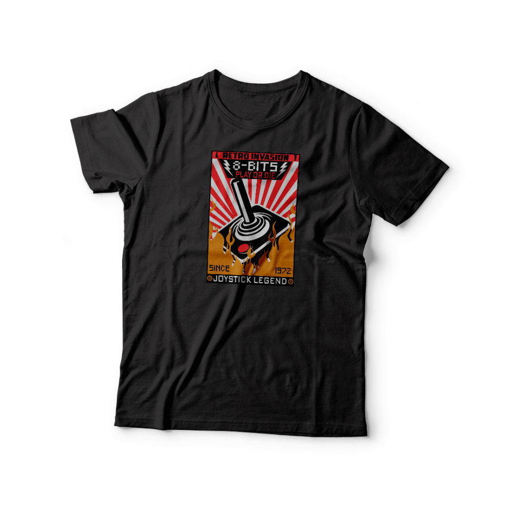 Remera Joystick Legend: 8- Bits – 2