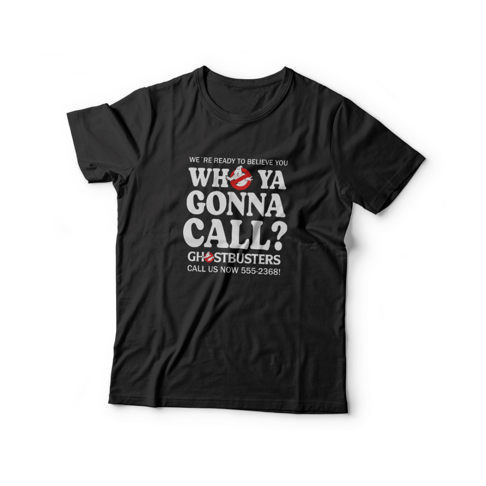 Remera Ghostbusters: Who ya Gonna Call? – 2