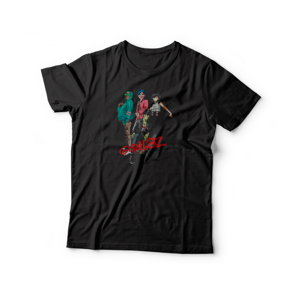 Remera Gorillaz 1 – 1