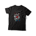 Remera One Piece: Red and White – 3