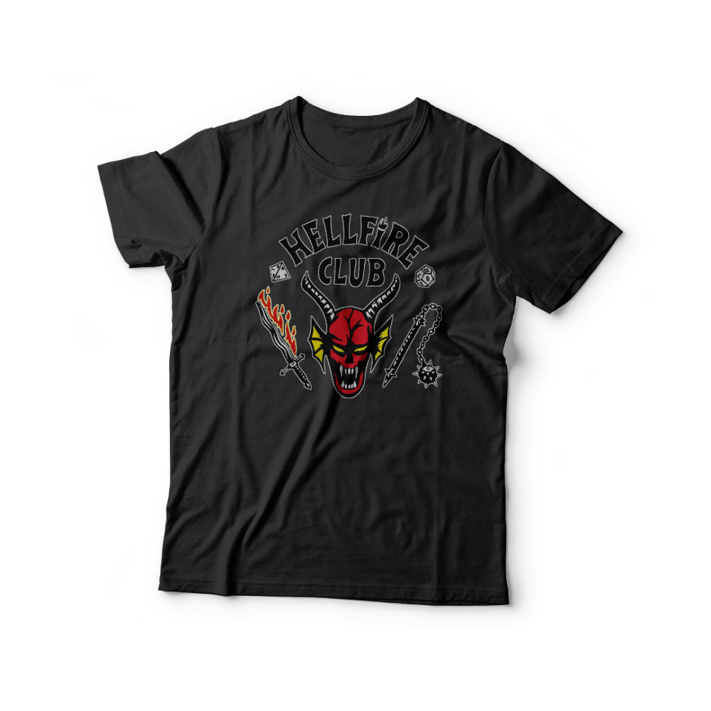 Remera Stranger Things: Hellfire Club – 2