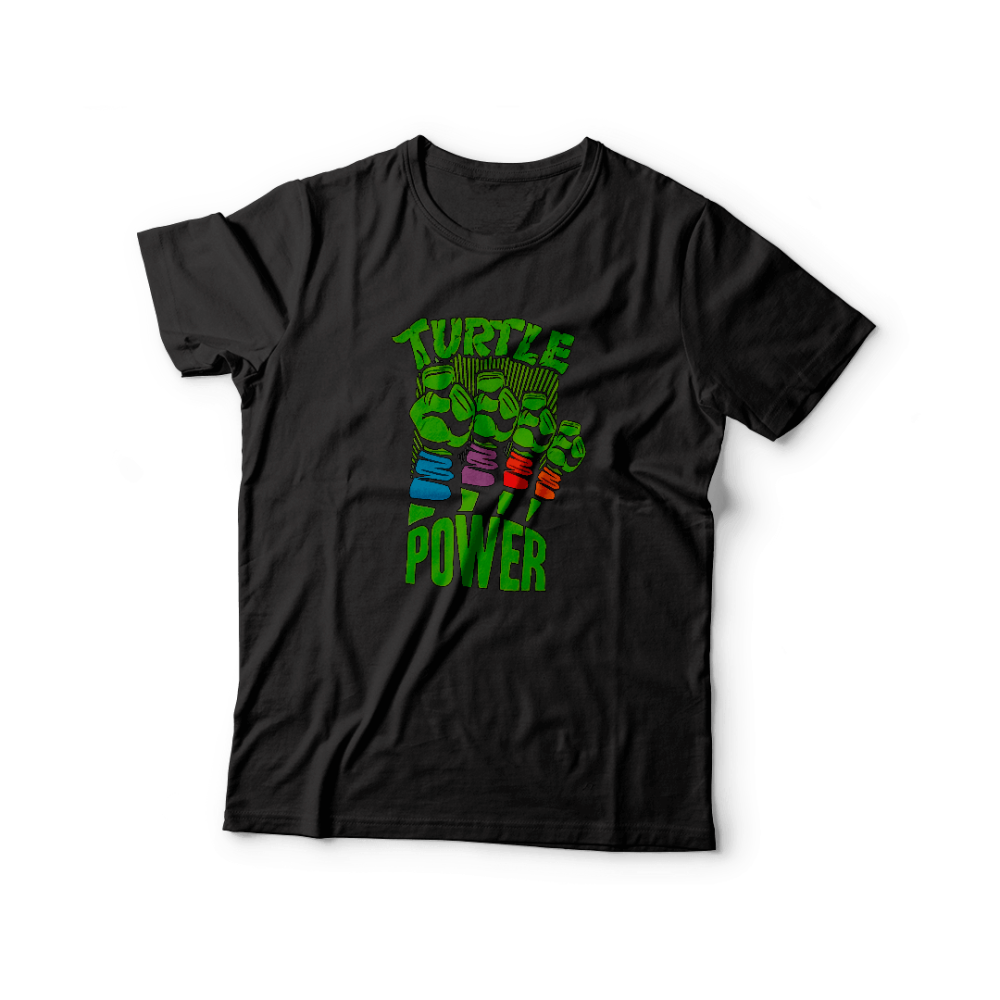 Remera Tortugas Ninja: Turtle Power – 1