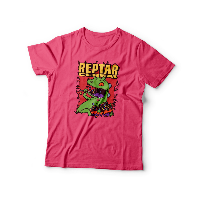 Remera Rugrats: Reptar Cereal - Imagen 3