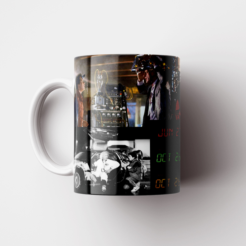 Taza Volver al Futuro: Collage – 1