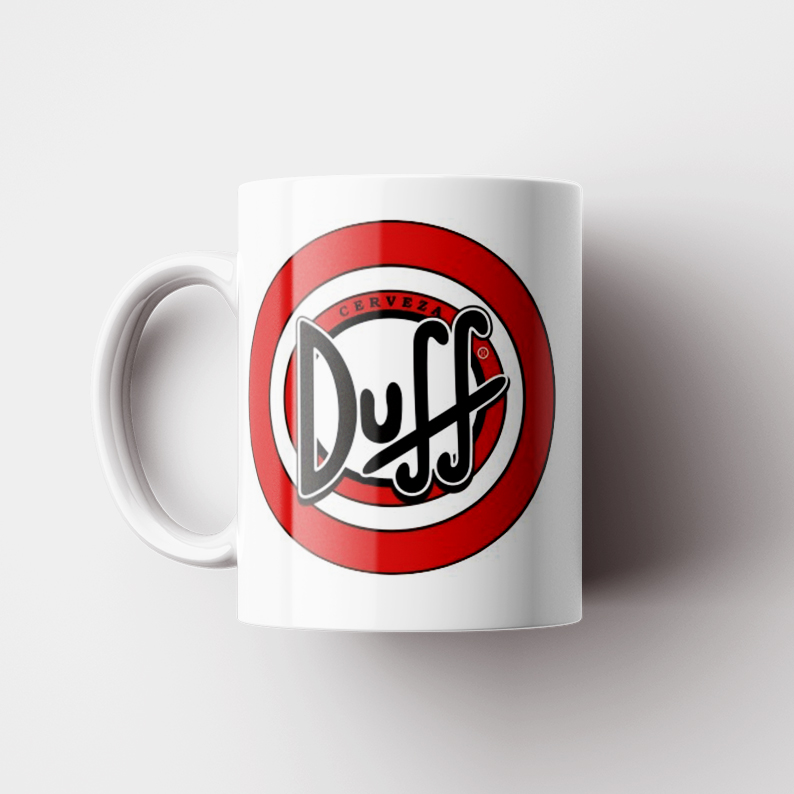 Taza The Simpsons: Duff Logo – 1