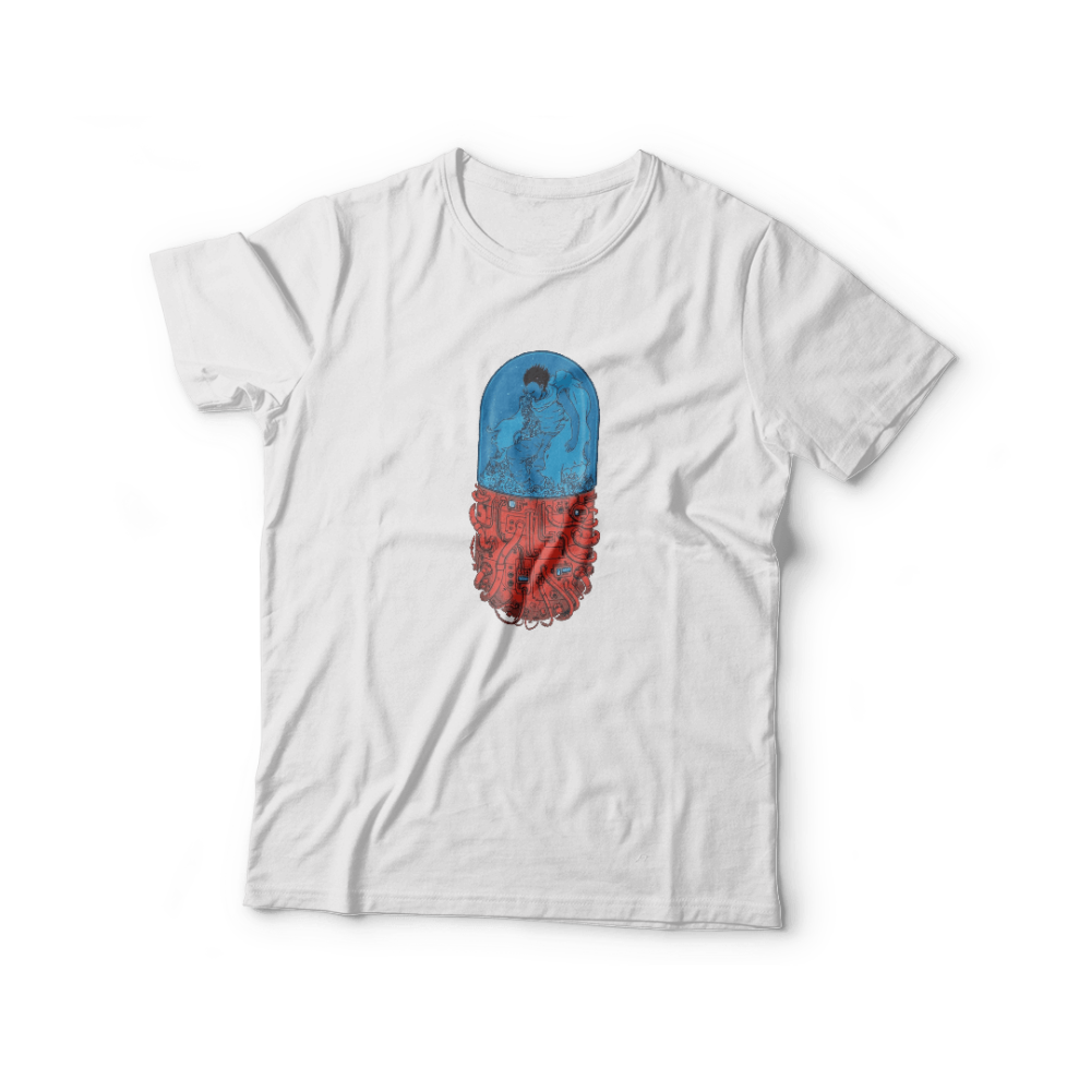 Remera Akira: Red and Blue Pill – 1