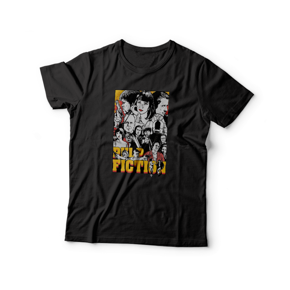 Remera Pulp Fiction: Poster – 1