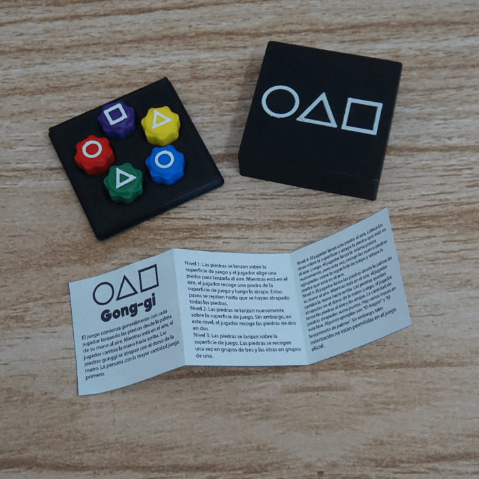 Juego del Calamar: Dados Gong Gi - Imagen 1